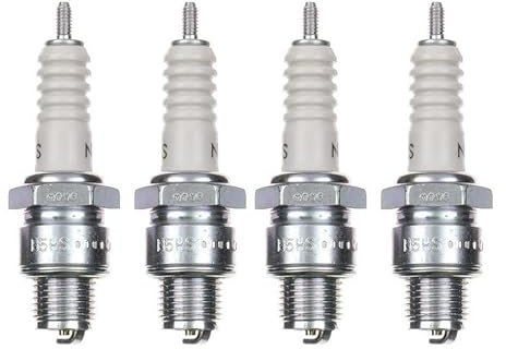 4x Zündkerze B5HS Set passend für Zündapp Hercules Kreidler Simson Puch MZ Sachs Mofa Moped Mokick – 14 mm Gewinde, 0,6 mm Elektrodenabstand, B5HS