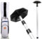 BDHI 1pc Golf Travel Bag Support Rod, Aluminum, Adjustable 4 Section Telescoping, Black, For Adult Golfers Who Travel, Golf Travel Bag Support Rod, Golf