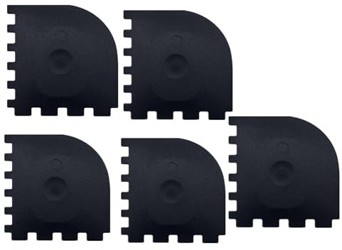 Confezione da 5 raschietti per padelle, raschietto per la pulizia del vassoio del barbecue, raschietto in plastica, raschietto per pentole e pentole antigraffio, per la pulizia di pentole e padelle,