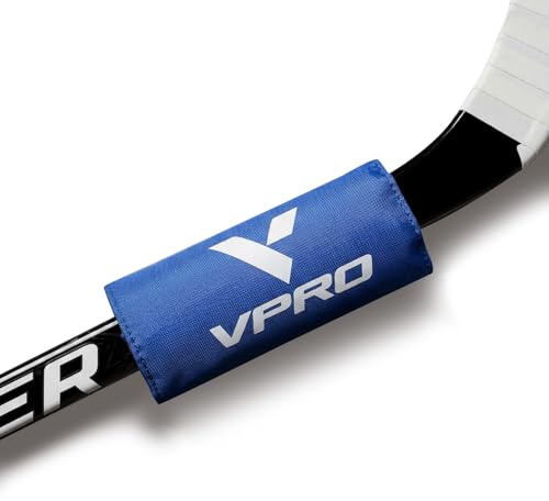 VPRO Poids pour bâtons de hockey sur glace Bleu 454 g 24 x 12 cm Poids d'entraînement pour force explosive et mémoire musculaire