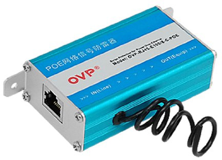 Ruilogod Nuevo adaptador de protección contra sobretensiones Ethernet LAN LAN Rayo