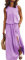 amropi Femme Robe Longue Maxi Robes de Plage d'été sans Manches Grande Taille Violet,3XL