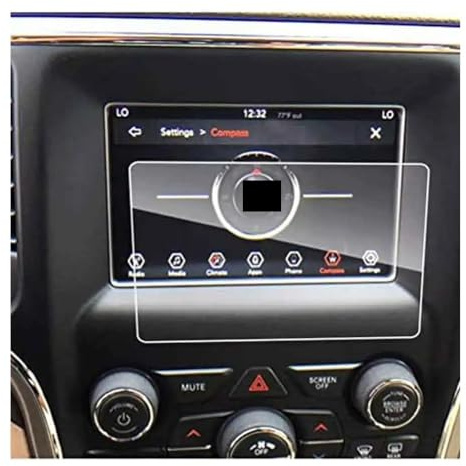 Protector de Pantalla para Pantalla LCD de navegación GPS de Coche BMW X5 X6 X7 G05 G06 G07 2019-2022, Cristal Templado y antiarañazos (el salpicadero).