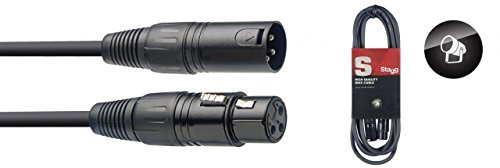 Stagg SDX5 DMX-Kabel (5m, XLR-Buchse-auf-XLR-Stecker, 3polig)