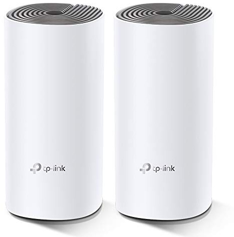 TP-Link Deco E4 2-Pack routeur sans Fil Bi-Bande (2,4 GHz / 5 GHz) Fast Ethernet Blanc , RJ-45 (2,4 GHz / 5 GHz), IEEE 802.11ac, 867 Mbit/s, IEEE 802.11a,IEEE 802.