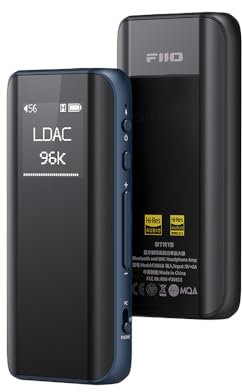 FiiO BTR15 Bluetooth Headphone Amplifier (Blue)