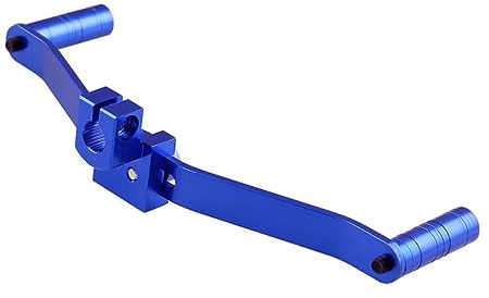 iplusmile Palanca de Cambios Accesorio de Repuesto de Aleación de Aluminio Azul Doble Cabezal, Bidireccional para Mantener el Rendimiento Moto para Motocicleta