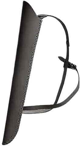 AYWTIUN Carquois pour flèches pour Le tir à l'arc Carquois en Cuir for tir à l'arc, Support de flèche, Accessoires de Sac de carquois pour Flèches et Arcs de Chasse(Black)