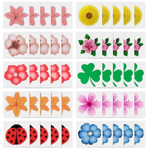 WD&CD 50 Pièces Attrape Mouche Interieur, Sticker Anti Mouche Fenetre, Mouches Piège Autocollant pour Fenêtre