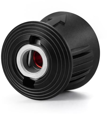 YUET Raccordo Rapido per Idropulitrice M22 14MM per LAVOR/Black&Decker, Adattatore in Metallo, Tubo Flessibile Quick Connect, Raccordo per Tubo a Montaggio Rapido