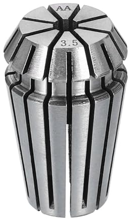 QUARKZMAN Fjäderfoder ER16 3,5 mm 65 Mn fjäderstål precisionsfräsfoder för CNC gravyrfräs svarvverktyg