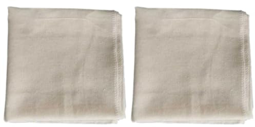Veemoon Set 2 Panni Garza di Cotone Naturale 95X95 CM per Cucina Filtro Multiuso per Formaggio Salse per Filtraggio e Marinatura Alimenti