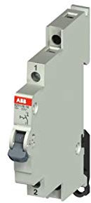 ABB E211-16-10 Ausschalter 16 A gemäß EN 250/400 V AC 1S Bed. El.: grau Mod. Breite: 0.5 2CCA703000R0001