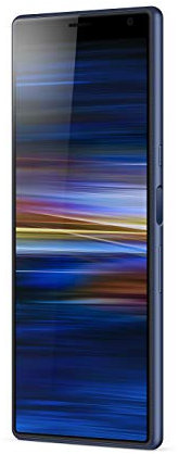 Sony Xperia 10 Plus - Smartphone de 6,5 Full HD+ 21:9 CinemaWide (Octa-Core de 1,8 Ghz, 4 GB de RAM, 64 GB de ROM, cámara dual de 12+8 MP, Android P, Dual Sim), Color Azul [Versión española]