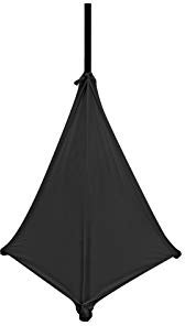 EUROLITE Stativsegel schwarz dreiseitig | Segel für Lichtstative