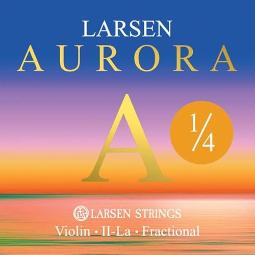 LARSEN STRINGS Aurora 1/4 Saiten für Violine A 1/4 Medium