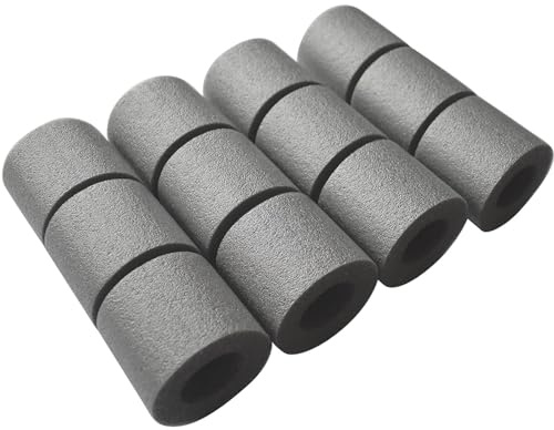 Eyelet Curtain Spacers Drapery Ring Grommet Positioning Dividers 12Pcs | Robust eco-friendly resilient inserts; uniform even-pleat folding elements; for neat window treatment aesthetic styling