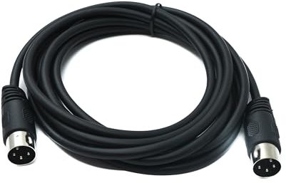 System-S S-Video Cavo 3 m DIN 4 pin maschio a maschio nero