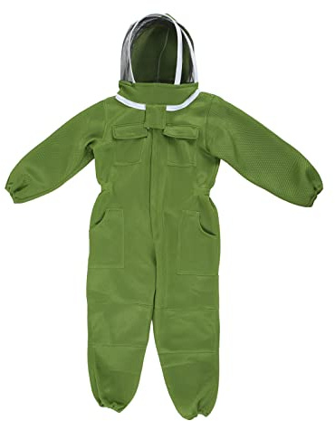 Combinaison Apiculteur Anti Frelon, Respirante, Protection Corps Entier - Sécurité Renforcée, Tissu Mesh Confortable, Pour Apiculture en Toutes Saisons (XXL)