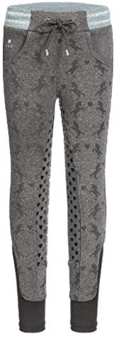 ELT Reitleggings Lucky Dori, Kids Größe: 110 Farbe: Asphalt