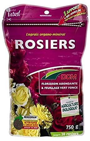 Engrais organique pour Rosiers / 750GR