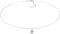 Elli Halskette Damen Choker Anhänger Klassisch mit Kristall in 925 Sterling Silber