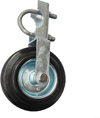 Federbelastete Torrolle, Torstützrad, einziehbar, 15,2 cm – 3,8 cm bis 5,1 cm Torrahmen für Gartentor, Hofzaun, Tragfähigkeit