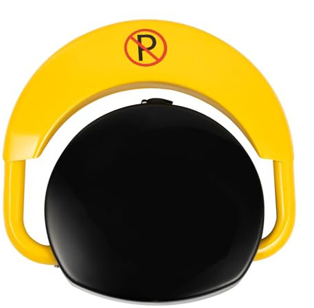 NadineDutol Electric Parking Lock, Automatic Parking Bracket Parking Guard Folding Parking Barrier Intelligent Parking Lock, Alloy Steel Anti-Collision, Parking Lock with Remote Control