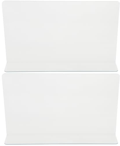 Cabilock 2pcs Bathtub Splashing Spatter Preventer Easy to Install and Removable Shower Water Shield for Bathroom and Kitchen Use