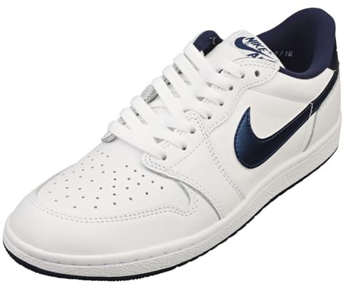 Jordan Men's Air 1 Low 85 Summit White/Lt Smoke Grey (FB9933 100), White/Navy-white, 11.5