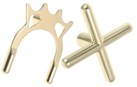 BESPORTBLE Billardqueue Brücke Kupfer, Gold, Kreuz und Gabelform