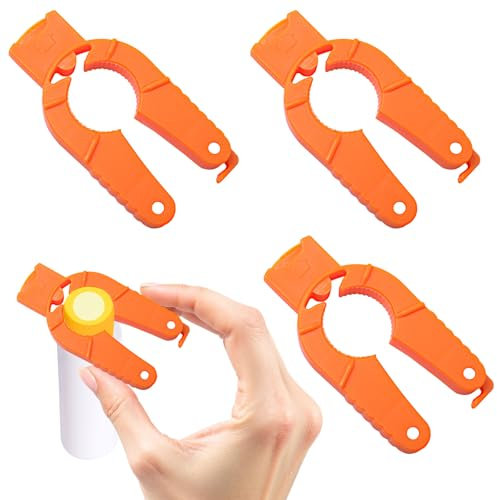 Soitzhoc 3-in-1 Flaschenöffner für Senioren - 3 Stück Drehverschluss und Plastik-Glasöffner