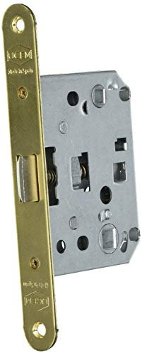 Ucem 6137BC/70mm - Picaporte unificado canto redondo latonado 70mm