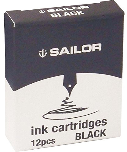 Sailor Jentle - Cartucho de tinta negra