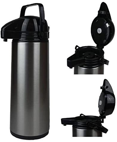 Haushalt International AIRPOT 1,9LTR - Mantel AUS EDELSTAHLArt.-Nr. 26126 UND MIT GLASZYLINDER INNEN