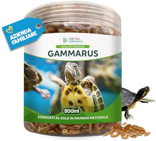 Detox Organica Gammarus 500ml - Mangime per Tartarughe d'Acqua