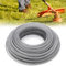 AVCXEC Rasentrimmer Faden, Stahldraht Trimmerfaden 2,4mm X 60m, Mähfaden mit Metallkern, Freischneider Faden, Motorsense Faden, Faden für Motorsense, Makita Mähfaden für Weed Grass Yard Garden
