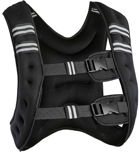 Gilet Lesté Musculaire Efficace, Gilet Lesté 10kg d'Entraînement et de Course, Taille Unique pour Gym Formation