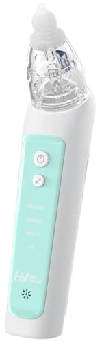 Aspiratore Nasale Neonato, Aspiratore Nasale Neonato Elettrico,Aspira Muco Neonato, Aspiratore Nasale Elettrico, Lavaggio Nasale Bambini - Pulizia Naso Neonato