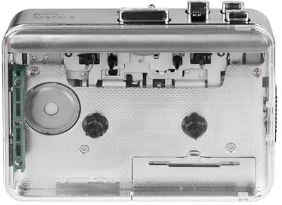 Wsdsgz Clear USB Cassettes Player And Tape To MP3 Converter Music Sound Player Loudspeaker For Disk Cassette Deck