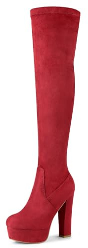 Allegra K Botas altas de | Botas de vestir
