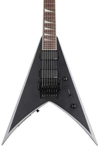 Jackson X Series King V KVX-MG7 LRL Satin Black with Primer Gray Bevels - E-Gitarre