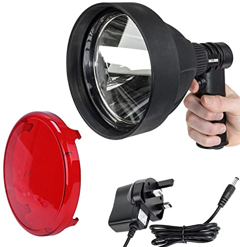 GunTuff Rechargeable 140mm LED Hunting Lamp Shooting Light Spot Light Lamping Hand Held