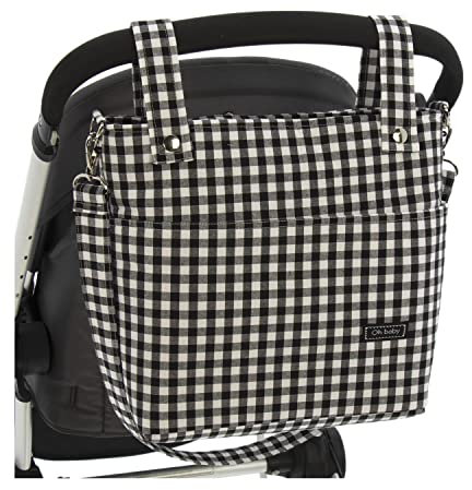 Rosy Fuentes Talega para silla de Paseo - Bolso para Silla de Paseo - Limpieza Sencilla 0-negro