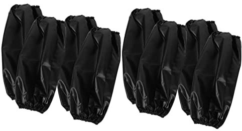 BESPORTBLE 4 Paare wasserdichte Hülle Aus Verbundstoff Chaps Koch Ärmel Industrielle Armstulpen Armmanschette Für Bauern Lederschürze Schweißerhandschuhe Arbeit PVC Komplex Schutzhülle