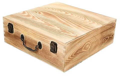 Sewroro Boîte Bois Vintage Boîte De Rangement Pour Bijoux Et Bibelots Coffret à Bijoux Décoratif