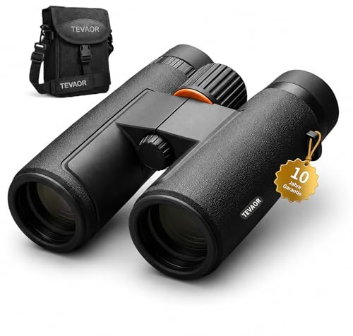 Fernglas 10x42 HD Feldstecher – BaK4 & FMC-vergütet – Wetterfest & Beschlagfrei durch Nitrogenfüllung – Geeignet für Erwachsene & Brillenträger – für Wandern, Outdoor, Vogelbeobachtung, Jagd & Reisen