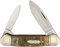 Marbles - Couteau de Poche Rams Horn Canoe - Longueur fermé : 9,21 cm - Noir