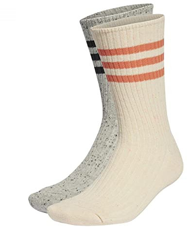 ADIDAS HT3460 LOUNGE CREW 2P Calzini MULTICOLOR/MULTICOLOR L