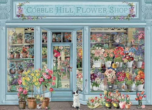 Cobble Hill Puzzle 1000 pièces Fleurs Parisiennes Poster échantillon inclus